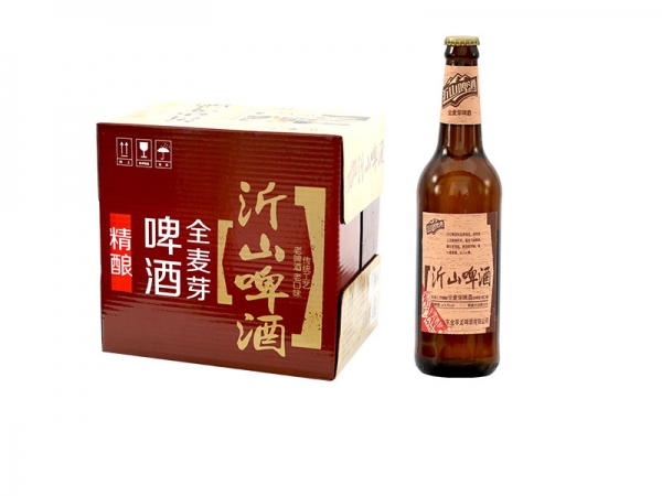 潍坊啤酒招商加盟-500ml全麦芽啤酒棕瓶